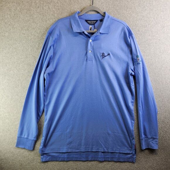 Polo Golf Ralph Lauren Shirt Mens L The First Tee Tulsa Oklahoma Hills New - Picture 1 of 16
